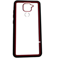 Funda Acrilico Con Bordes Color Para Xiaomi Redmi Note 9