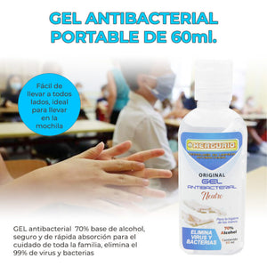 Gel Antibacterial 60ml Neutro