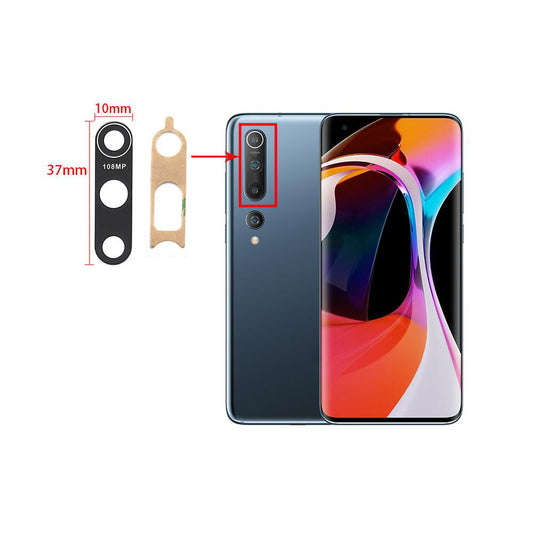 CRISTAL DE CAMARA REFACCION PARA XIAOMI MI 10