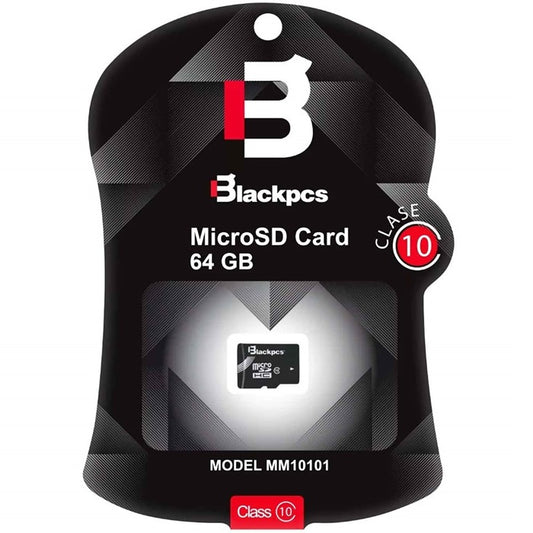 Memoria Micro SD MICROSD 64Gb BLACKPCS (ASOC)