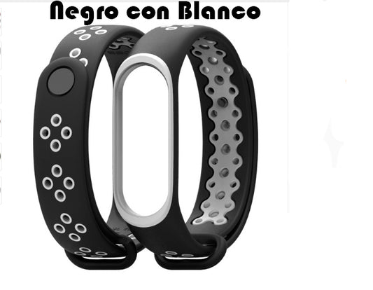 Pulsera Banda de reemplazo Sport Mijobs para Xiaomi Mi Band 3 / Mi Band 4