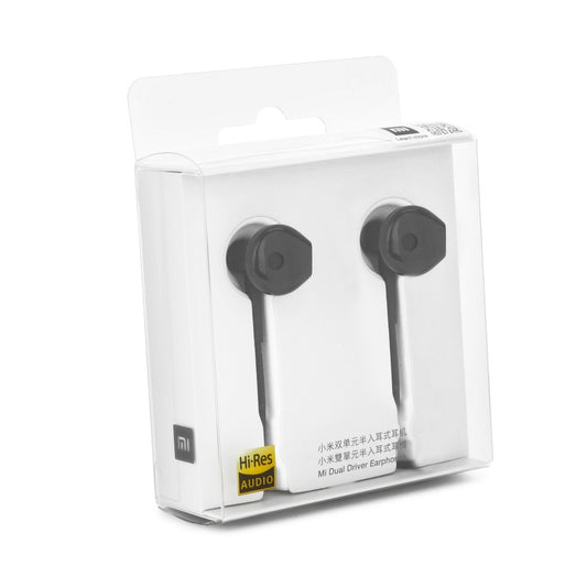 AURICULARES XIAOMI MI DUAL DRIVER ( NEGRO ) ( ZBW4407TY )