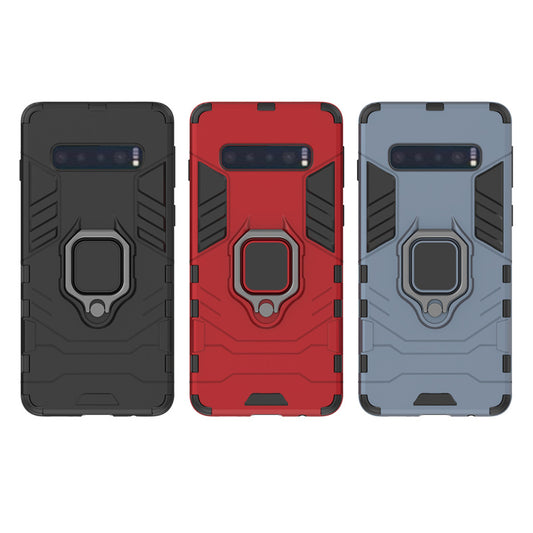 Funda Uso Rudo Con Anillo Para Samsung S10