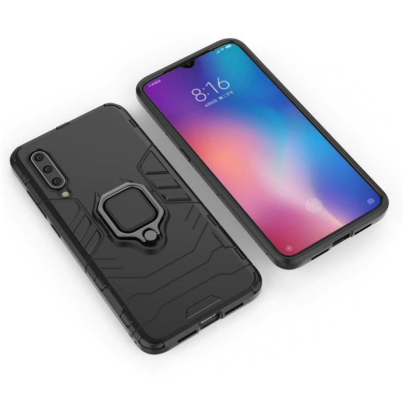 Funda Uso Rudo Anillo Para Xiaomi Mi 9