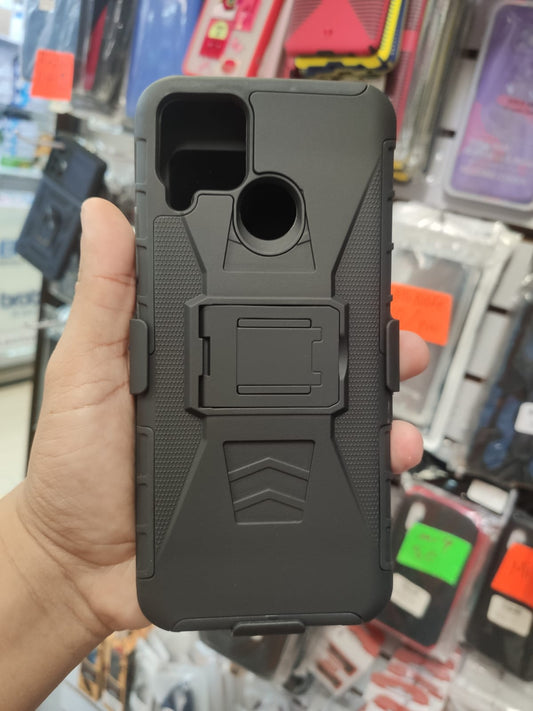 Funda uso rudo Clip Cinturon Para Realme C15