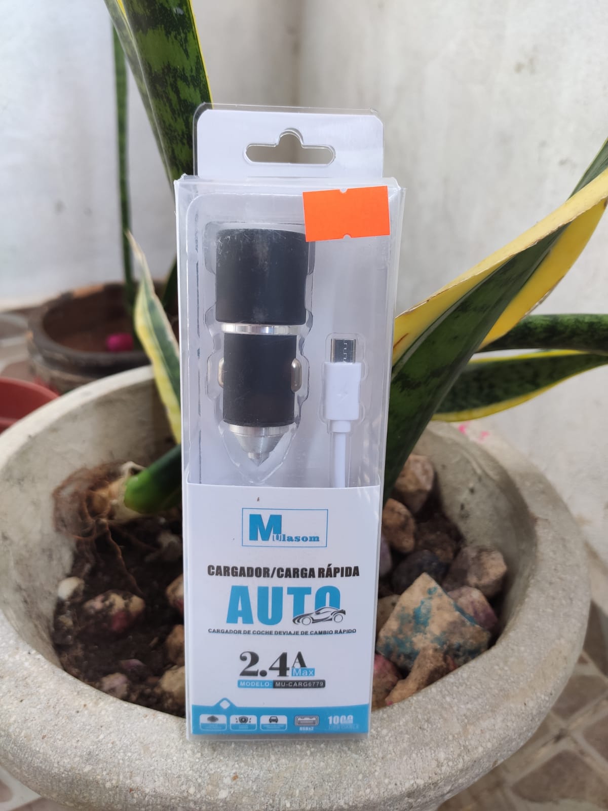 Cargador Para Auto Carro 2.4 A MULASOM