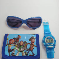 Kit de reloj + lentes + cartera infantil (ASOC) COCO2-635