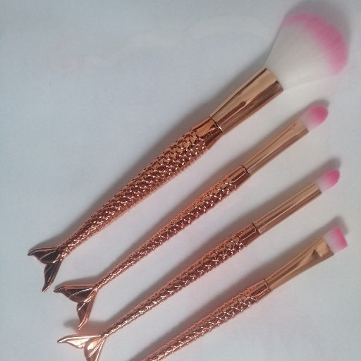 SET POWDER DE BROCHAS COLA DE SIRENA
