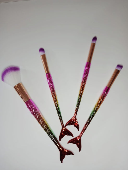 SET ROSANA BEAUTY BROCHAS COLA DE SIRENA
