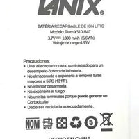 Deshueso Bateria Lanix  Ilium x510