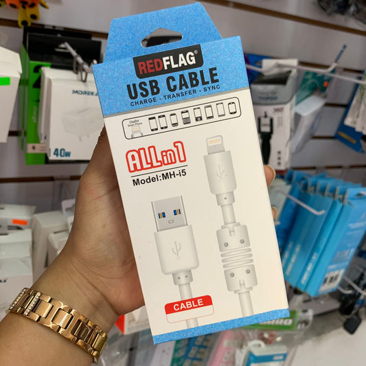 Cable iPhone USB A Ligthing MH-I5