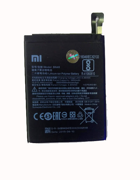 Bateria Pila para Xiaomi Note 6 Pro / BN48