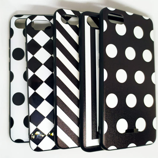 Funda Diseño Blanco y Negro para Xiaomi Redmi 6A