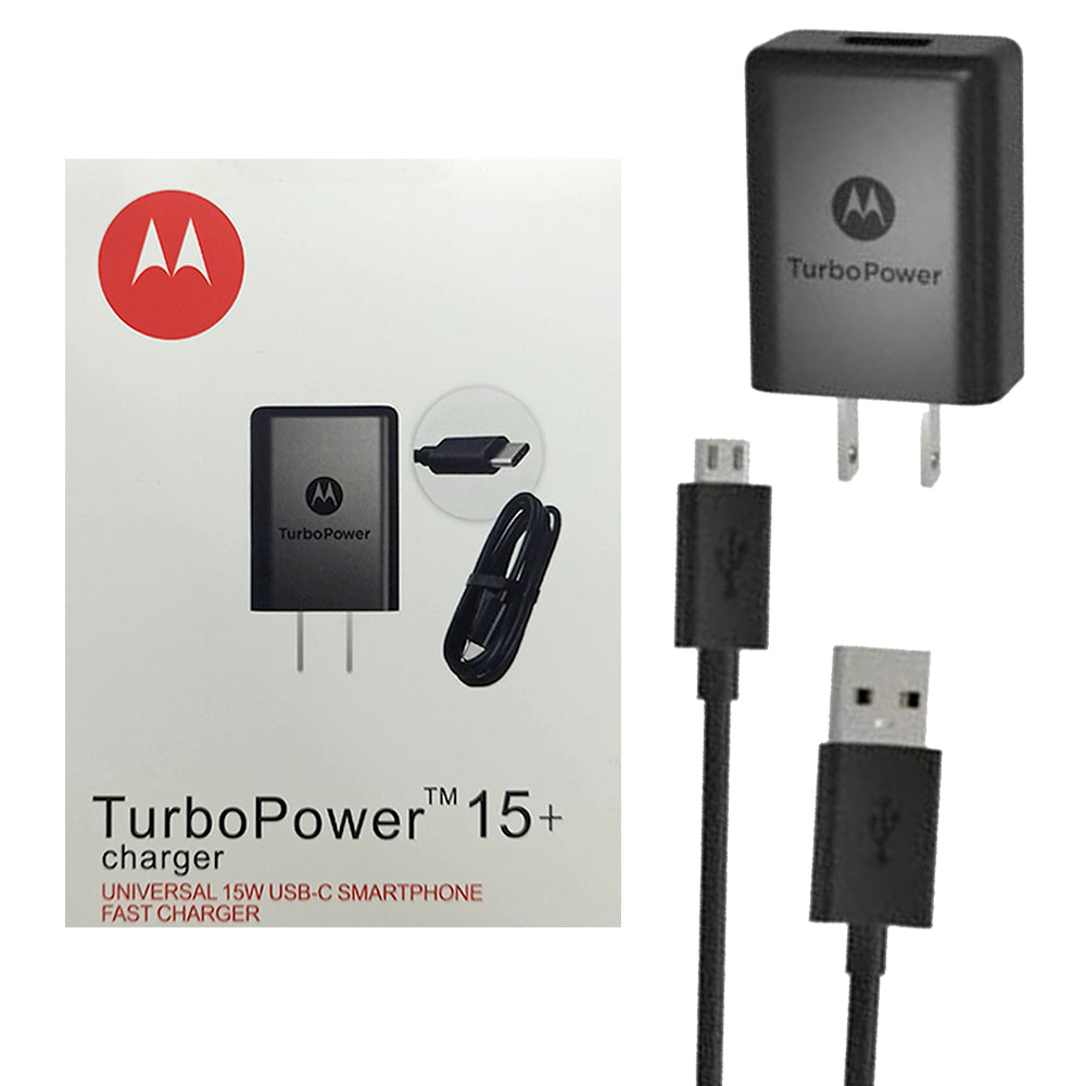 Cargador Motorola 30W/ Tipo C A Tipo C /Turbo Power