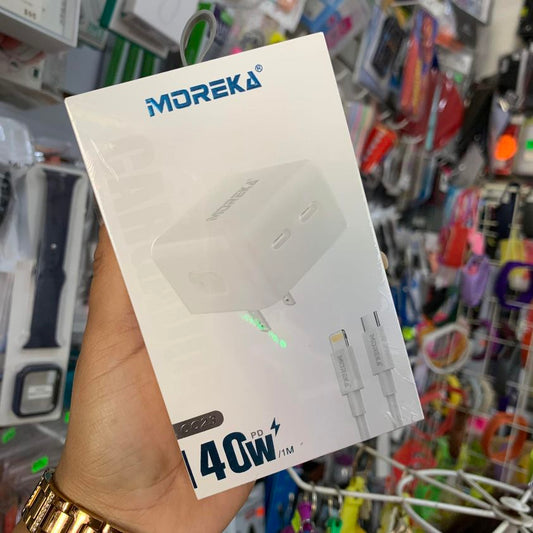 Cargador Completo Tipo C a Lighting Moreka CC23