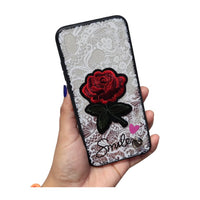 Funda Tpu con Rosas dama para Huawei P20 Lite
