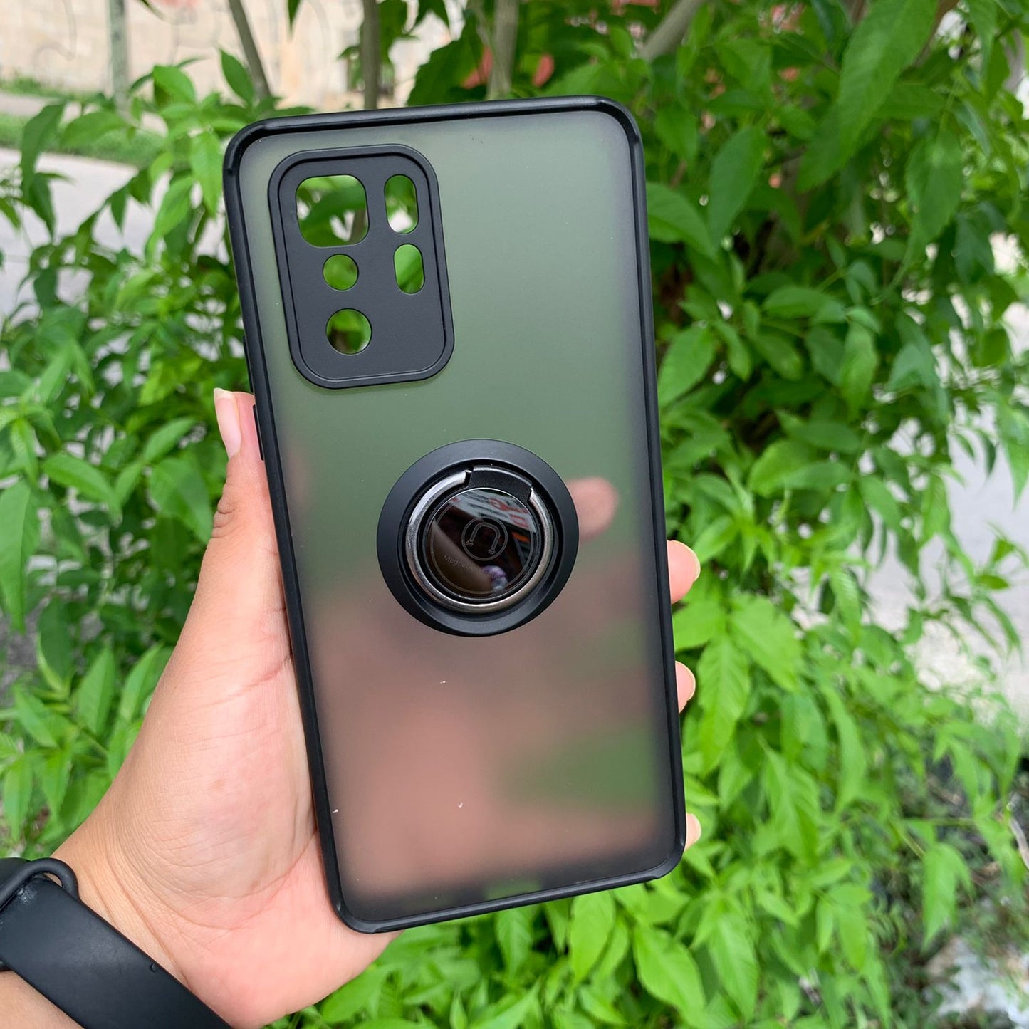 Funda Uso Rudo Anillo Para Xiaomi Poco X3 GT