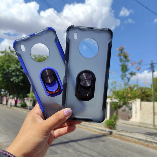 Funda Uso Rudo Con Anillo Para Huawei Y9A