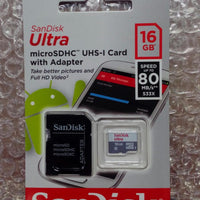 Memoria Micro SD MICROSD 16Gb SanDisk