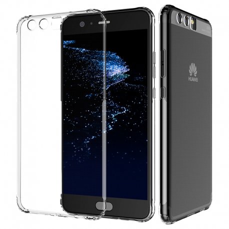 Funda Tpu Transparente Con esquinas Reforzadas Huawei P10