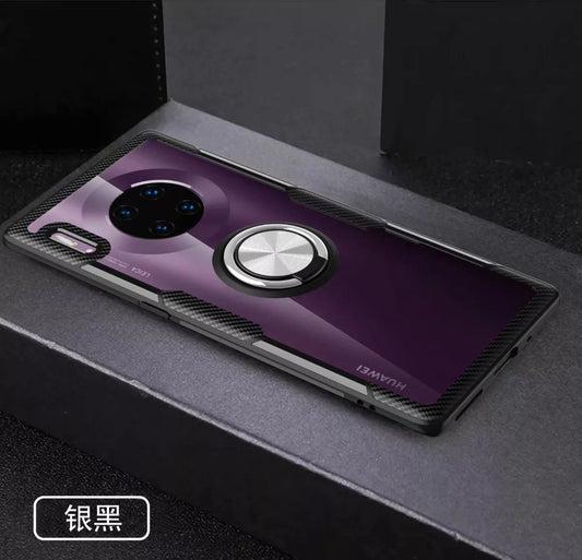 Funda Uso Rudo Transparente Anillo Para Huawei Mate 30