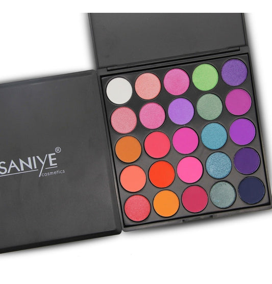 PALETA DE SOMBRAS 25 TONOS SANIYE