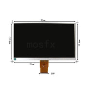 DISPLAY LCD PARA TABLET 9 PULGADAS FLEX ZG-LT9G50P