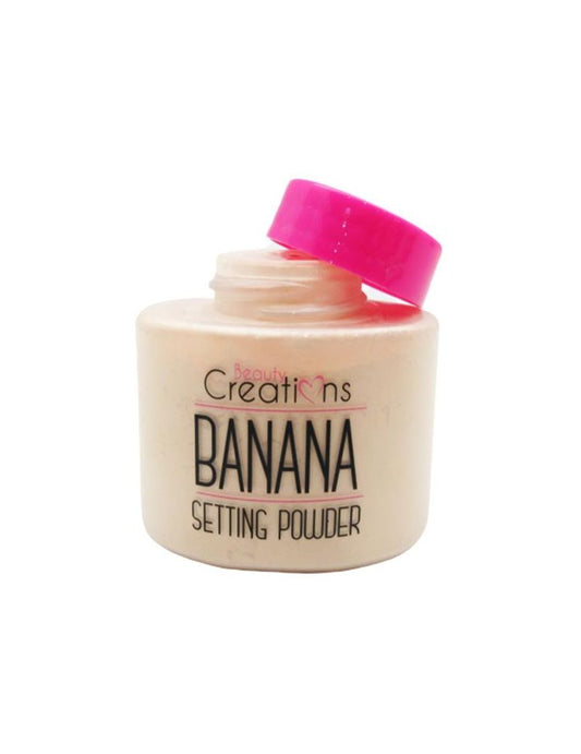 POLVO TRASLUCIDO BANANA SETTING POWER BEAUTY CREATIONS
