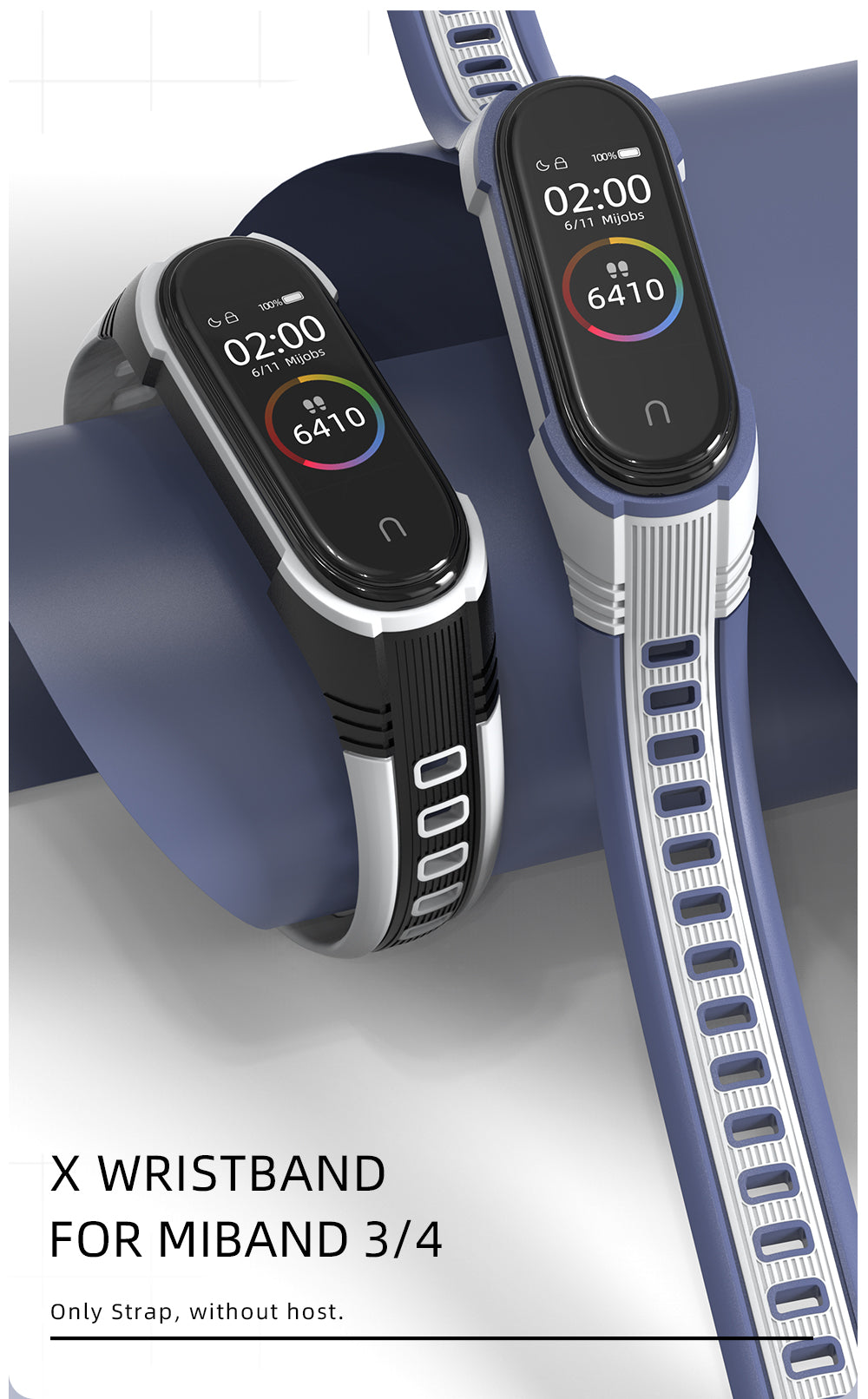 Pulsera Banda De Reemplazo Deportiva Mijobs Para Xiaomi Mi Band 5 / Mi Band 6