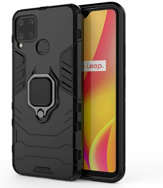 Funda Uso Rudo Con Anillo Para Realme 7I